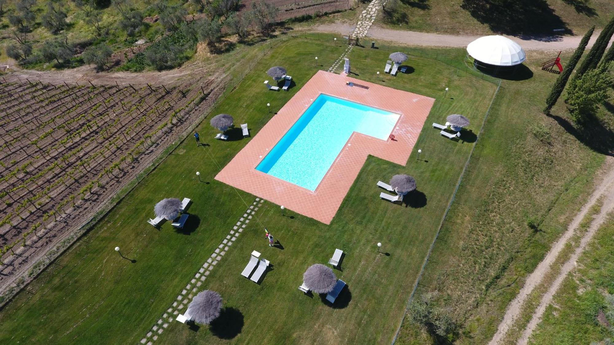 Agriturismo Poggio Corbello La Pesta المظهر الخارجي الصورة